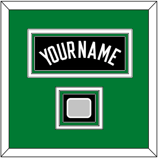 Boston Name & Trophy Patch - Black Statement - Premier Tier 2