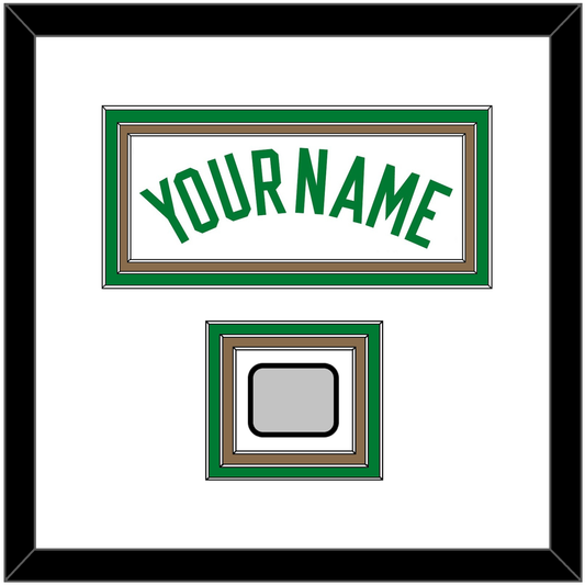 Boston Name & Champions Patch - Home White (1972-2018) - Premier Tier 1