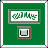 Boston Name & Finals Patch - Home White (1972-2018) - Triple Mat 2