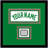 Boston Name & Finals Patch - Home White (1972-2018) - Triple Mat 2