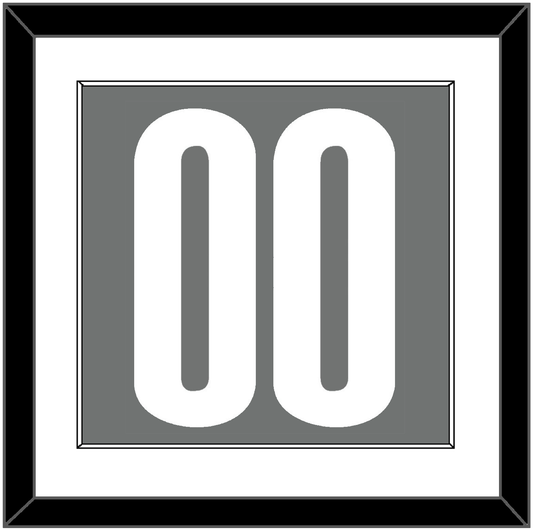 Brooklyn Number - Charcoal Statement - Essential Tier 1