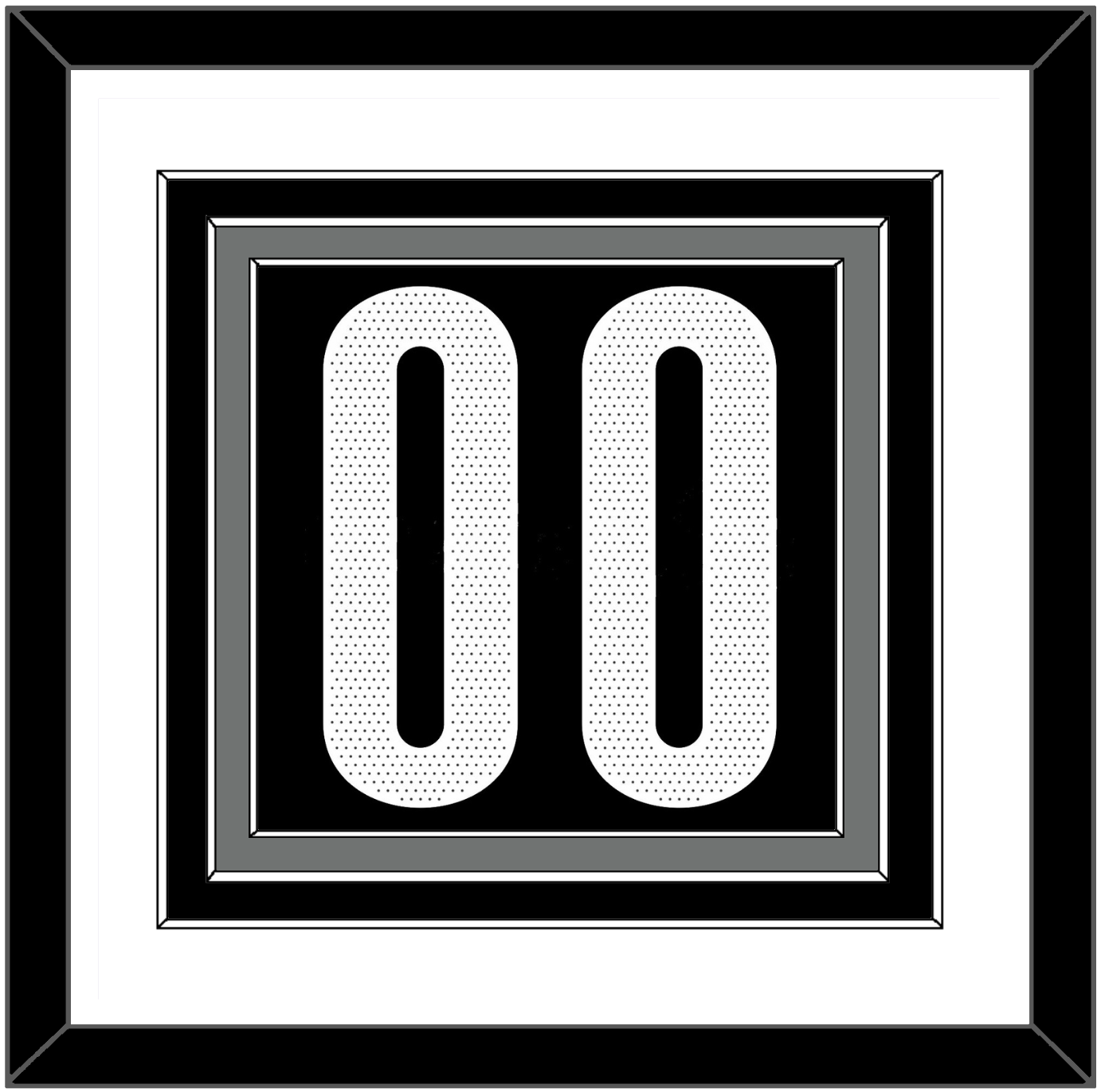 Brooklyn Number - Black Icon - Premier Tier 1