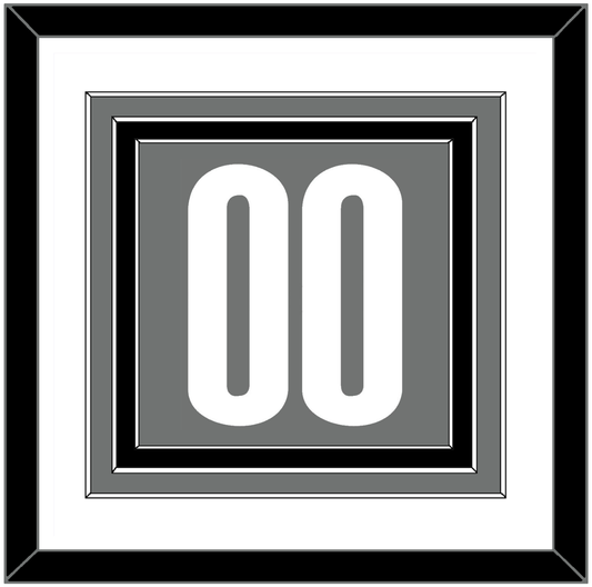 Brooklyn Number - Charcoal Statement - Premier Tier 1