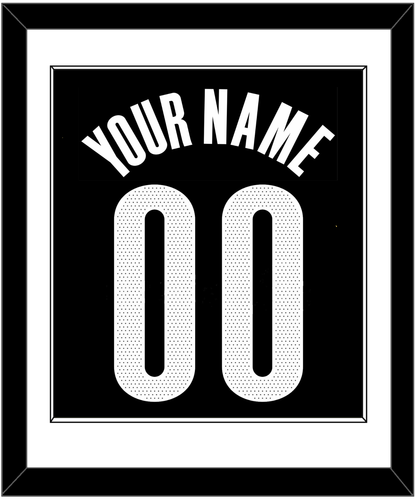 Brooklyn Name & Number - Black Icon - Essential Tier 1