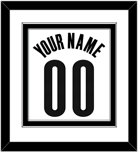 Brooklyn Name & Number - White Association - Signature Tier 1