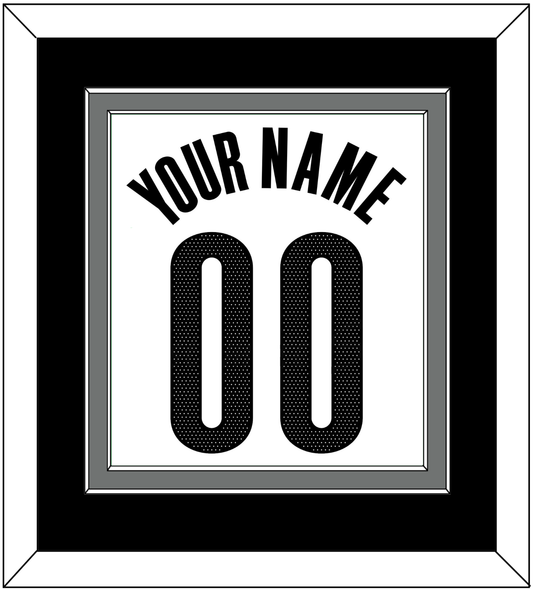 Brooklyn Name & Number - White Association - Signature Tier 3