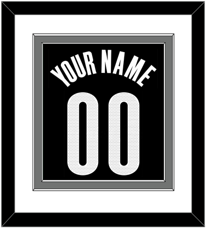 Brooklyn Name & Number - Black Icon - Signature Tier 1