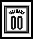 Brooklyn Name & Number - White Association - Triple Mat 1