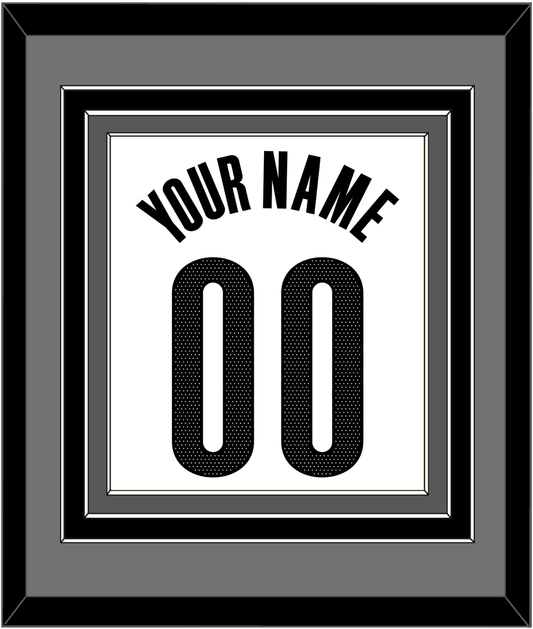 Brooklyn Name & Number - White Association - Premier Tier 3