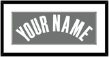 Brooklyn Name - Charcoal Statement - Single Mat 1