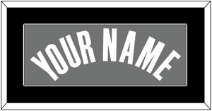 Brooklyn Name - Charcoal Statement - Single Mat 2