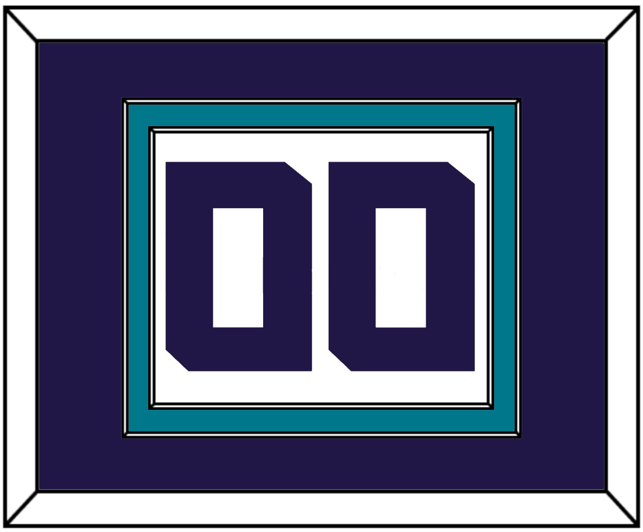 Charlotte Number - White Association (2014-2020) - Signature Tier 2
