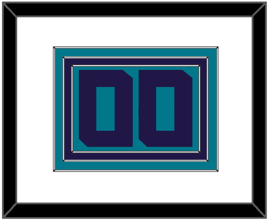 Charlotte Number - Teal Icon (2014-2020) - Premier Tier 1
