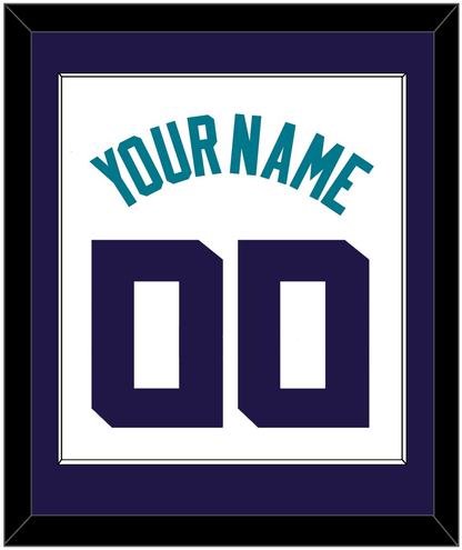 Charlotte Name & Number - White Association (2014-2020) - Essential Tier 1
