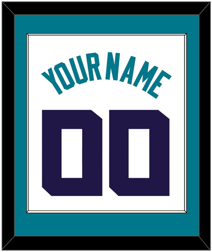 Charlotte Name & Number - White Association (2014-2020) - Essential Tier 2
