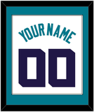 Charlotte Name & Number - White Association (2014-2020) - Single Mat 2