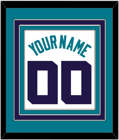Charlotte Name & Number - White Association (2014-2020) - Premier Tier 3