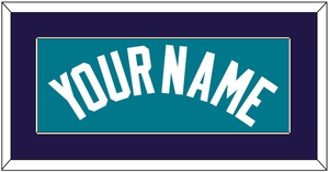 Charlotte Name - Teal Icon (2014-2020) - Single Mat 2