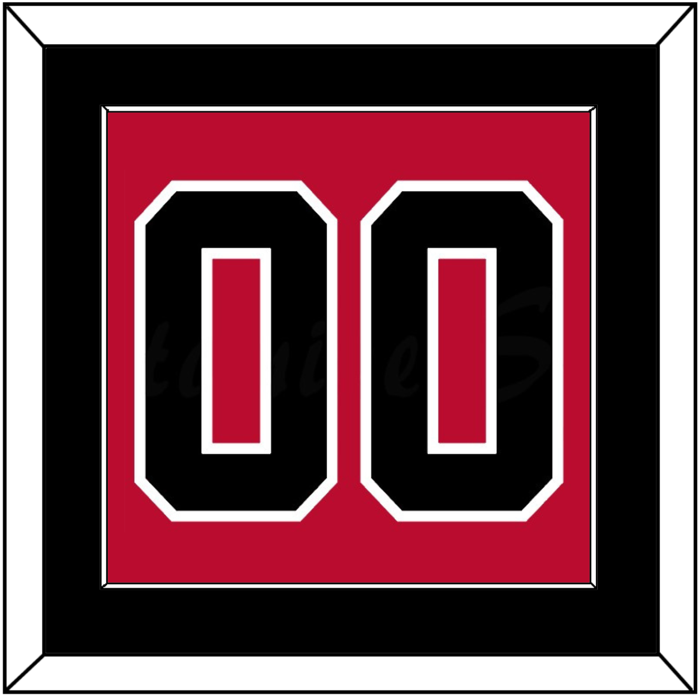 Chicago Number - Red Icon - Essential Tier 2