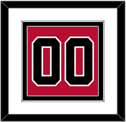 Chicago Number - Red Icon - Signature Tier 1