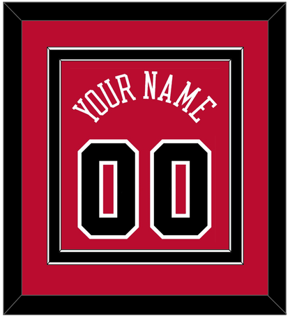 Chicago Name & Number - Red Icon - Signature Tier 2