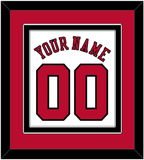 Chicago Name & Number - Home White (1986-2017) - Double Mat 2