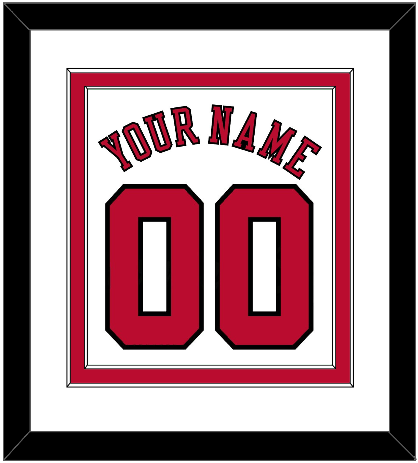 Chicago Name & Number - Home White (1986-2017) - Signature Tier 1