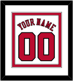 Chicago Name & Number - Home White (1986-2017) - Double Mat 1