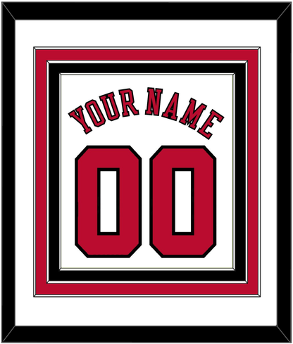 Chicago Name & Number - Home White (1986-2017) - Premier Tier 1