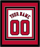 Chicago Name & Number - Home White (1986-2017) - Triple Mat 2