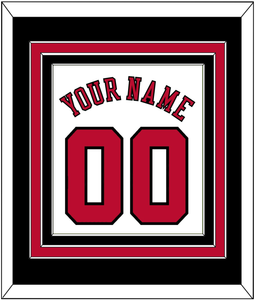 Chicago Name & Number - Home White (1986-2017) - Triple Mat 3