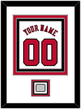 Chicago Name & Number With Finals Patch - Home White (1986-2017) - Triple Mat 1