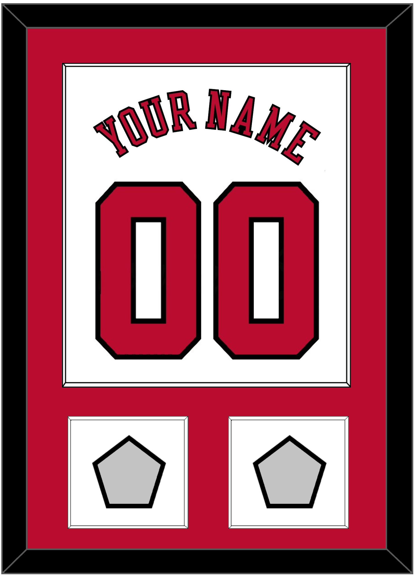 Chicago Name & Number With 2 Finals Patches - Home White (1986-2017) - Essential Tier 1