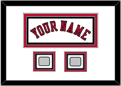Chicago Name & 2 Finals Patches - Home White (1986-2017) - Premier Tier 1