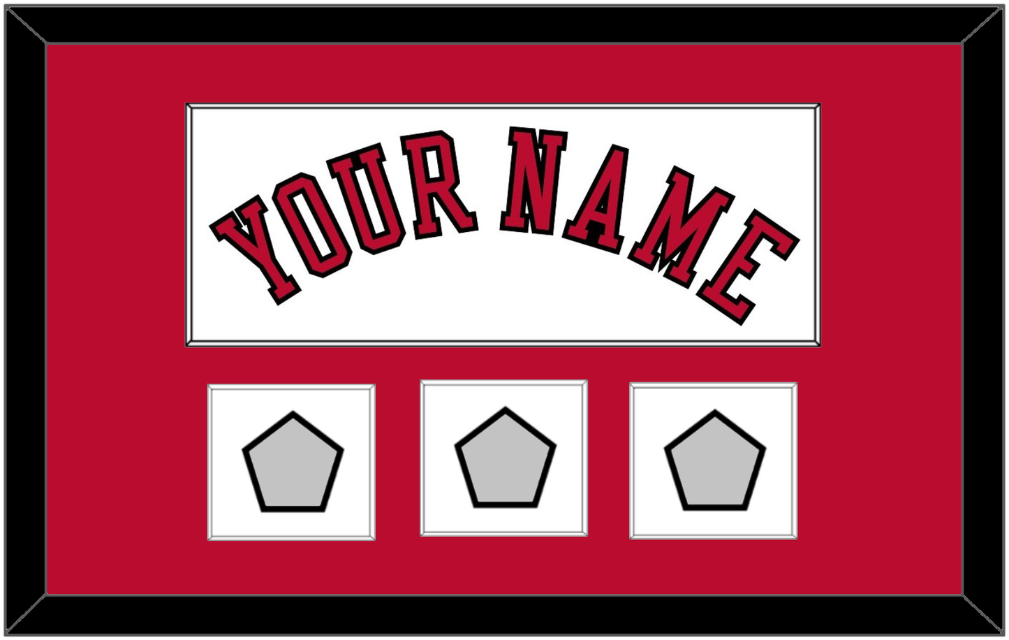 Chicago Name & 3 Finals Patches - Home White (1986-2017) - Essential Tier 1