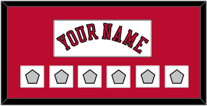 Chicago Name & 6 Champions Trophy Patches - Home White (1986-2017) - Essential Tier 1