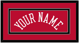 Chicago Name - Red Icon - Double Mat 2