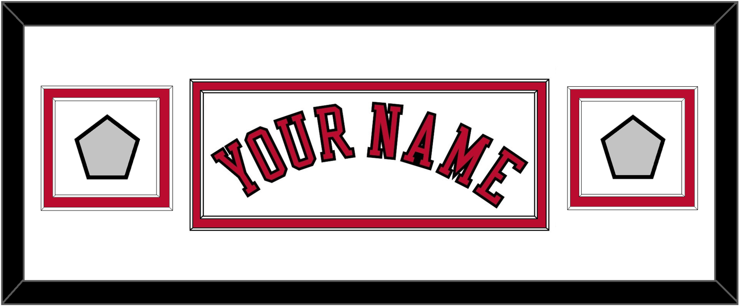 Chicago Name & 2 Finals Patches - Home White (1986-2017) - Signature Tier 2