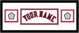 Chicago Name & 2 Champions Patches - Home White (1986-2017) - Double Mat 2