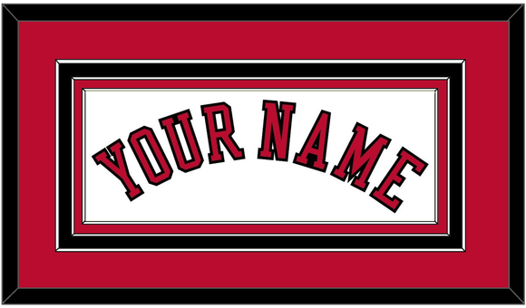 Chicago Name - Home White (1986-2017) - Triple Mat 2