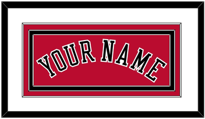 Chicago Name - Road Red (1986-2017) - Premier Tier 1