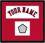 Chicago Name & 3X Champions Patch - Home White (1986-2017) - Single Mat 1