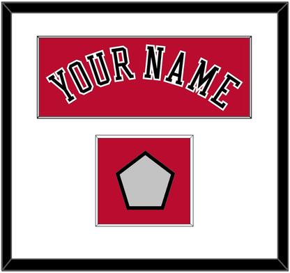 Chicago Name & Finals Patch - Road Red (1986-2017) - Essential Tier 1