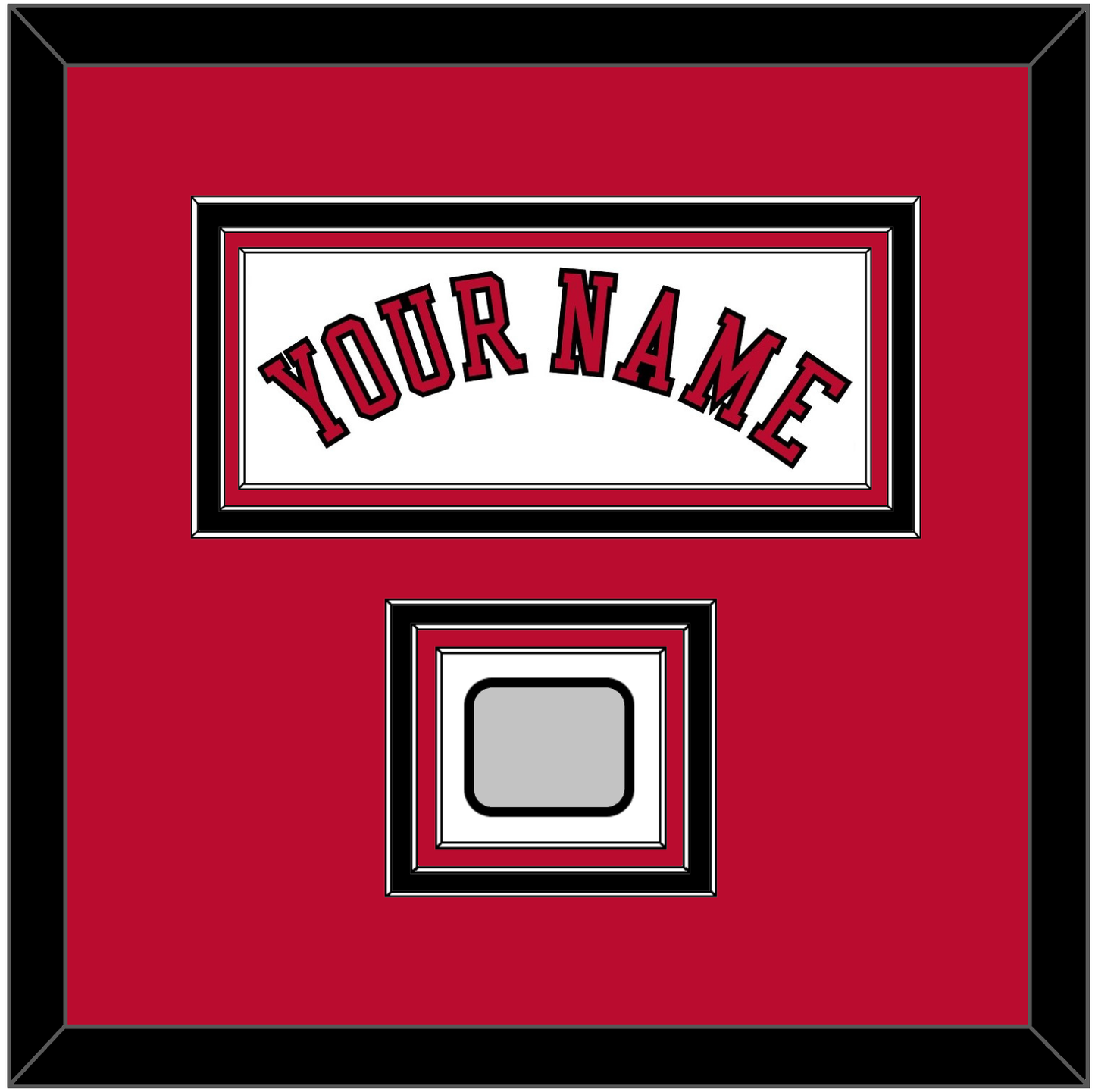 Chicago Name & Champions Trophy Patch - Home White (1986-2017) - Premier Tier 2