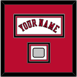 Chicago Name & 2X Champions Patch - Home White (1986-2017) - Triple Mat 2