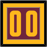 Cleveland Number - Road Red (2010-2017) - Single Mat 2