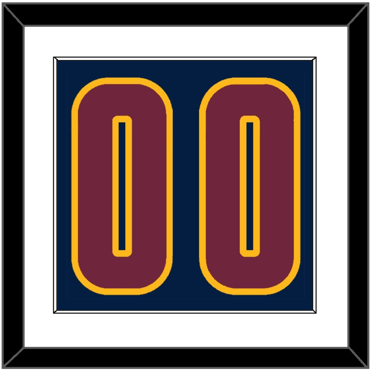 Cleveland Number - Alternate Blue (2014-2017) - Essential Tier 1