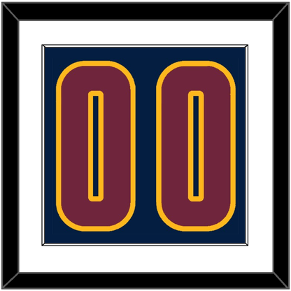 Cleveland Number - Alternate Blue (2014-2017) - Essential Tier 1