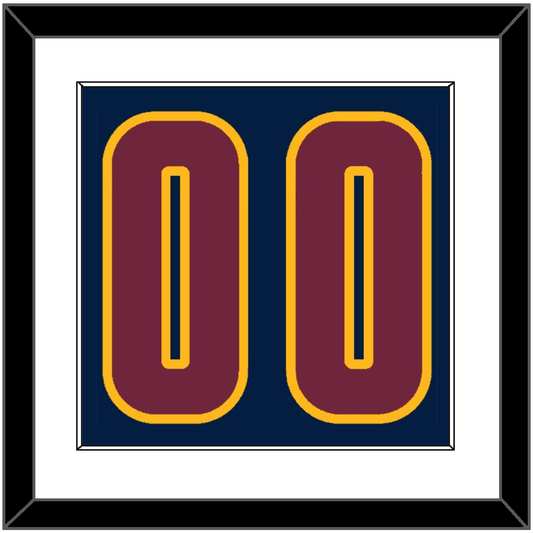 Cleveland Number - Alternate Blue (2014-2017) - Essential Tier 1
