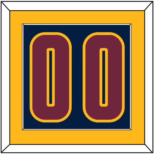 Cleveland Number - Alternate Blue (2014-2017) - Essential Tier 2